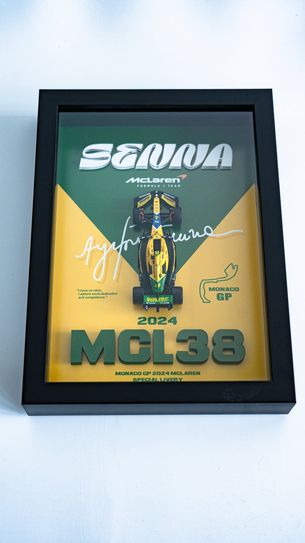 Mclaren MCL38 Ayrton Senna Tribute