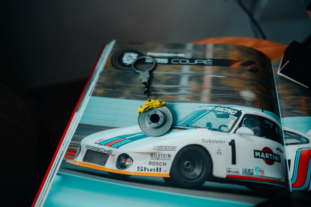 Porsche Disco de Freno Llavero