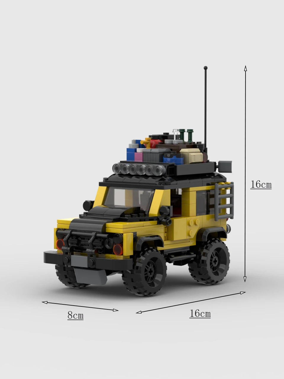 Land Rover Defender Building Blocks Brick