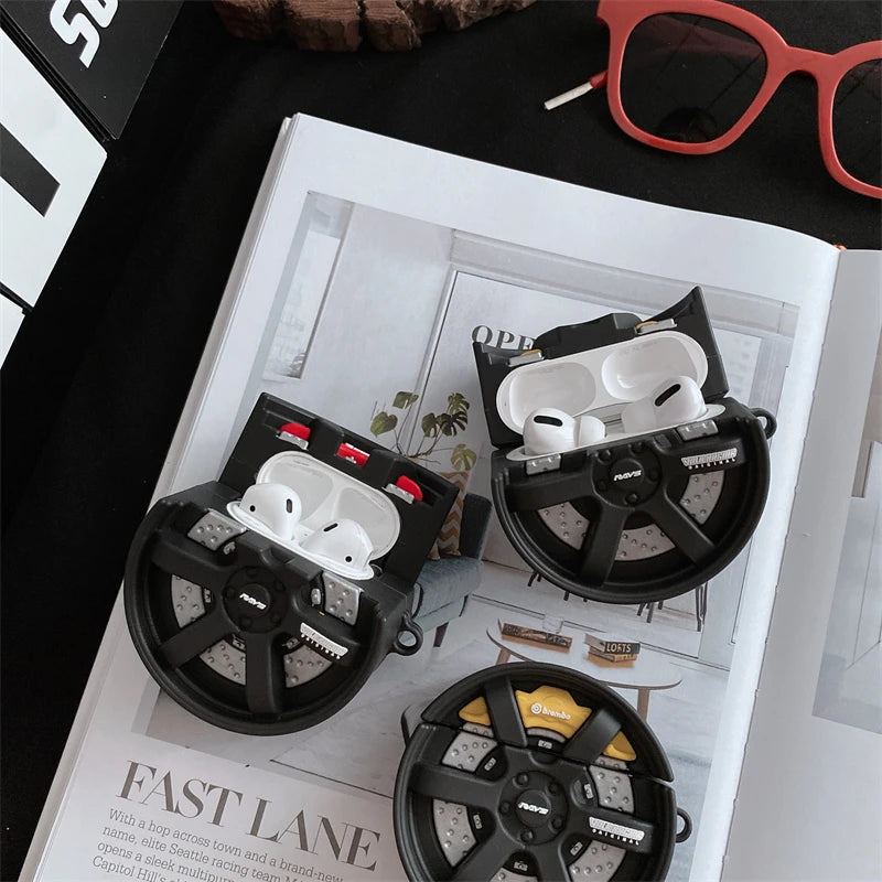 Carcasa de Airpods Rays Wheels