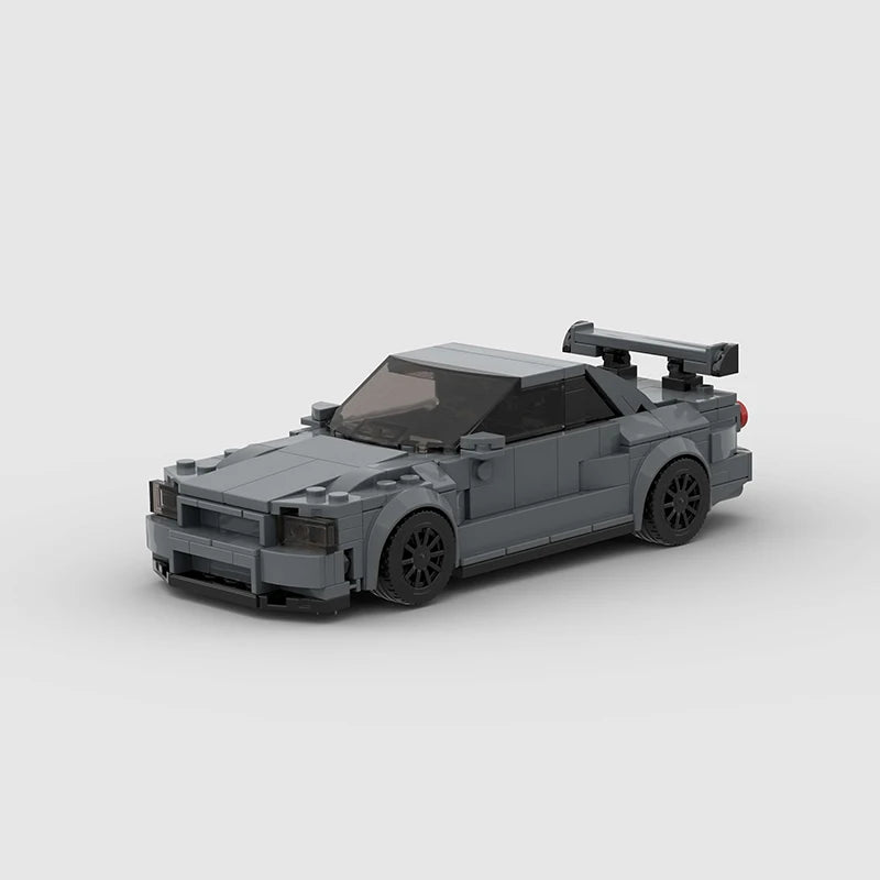Nissan Skyline GT-R R34  Building Blocks Brick