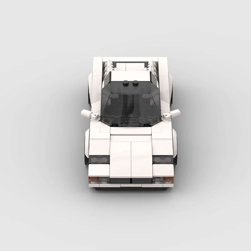 Ferrari Testarosa Building Blocks Brick