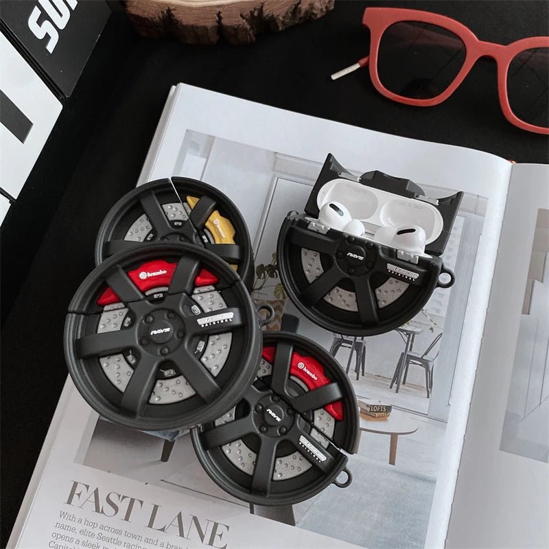 Carcasa de Airpods Rays Wheels
