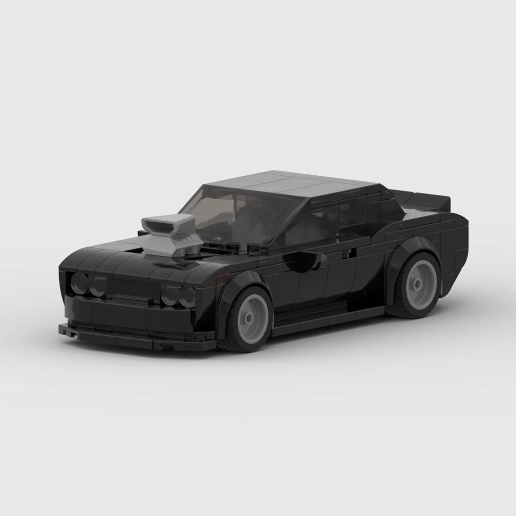 Dodge challenger Charger Dom racing Speed Champion Racer Building Blocks Brick Creative Garage Toys for Boys Gifts