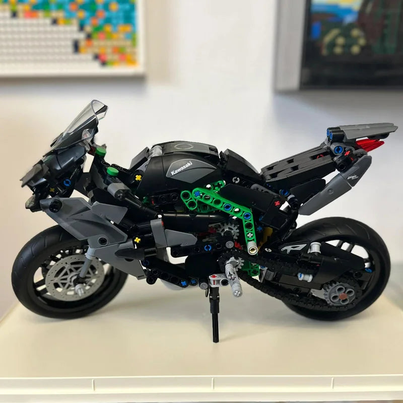 Kawasaki Ninja H2R a Escala - Modelo para Construir y Coleccionar