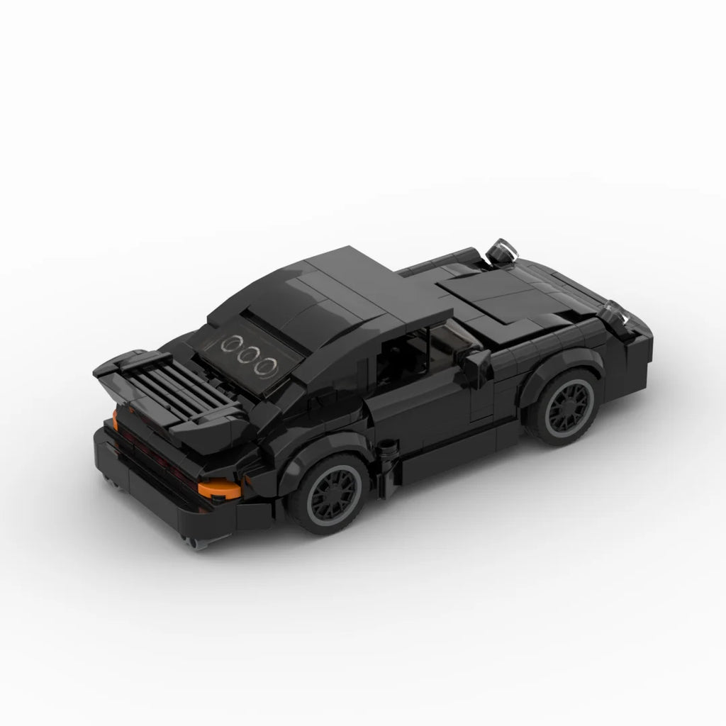 Black Bird (930)Turbo racing sports car Vehicle Speed Champion Racer Building Blocks Brick Creative Garage Toys