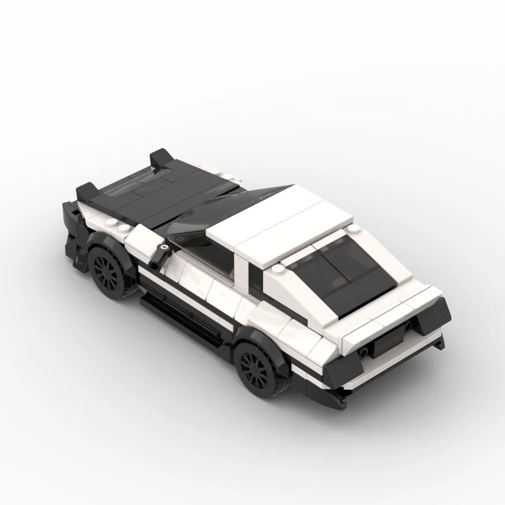 AE86 APEX 314pcs header text D block creative assembly sports car boy speed champion series car model