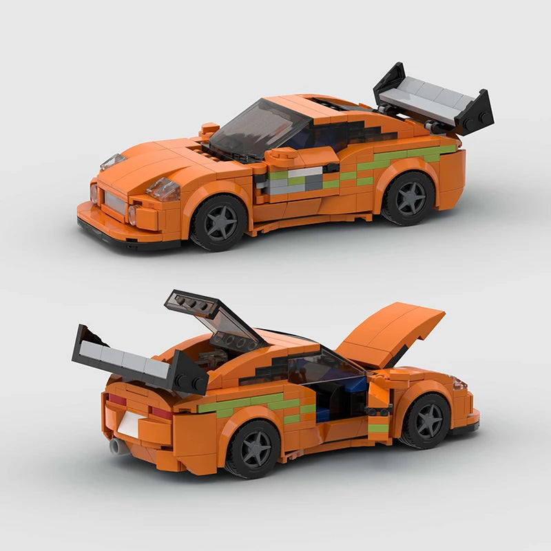 Fast & Furious MK4 Supra Building Blocks Brick