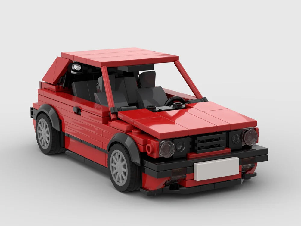 Volkswagen Golf GTI MK1  Building Blocks Brick
