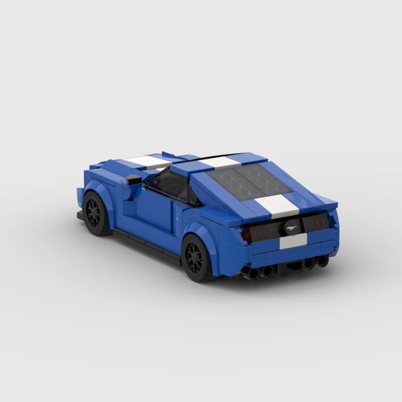 Ford Mustang Building Blocks Brick