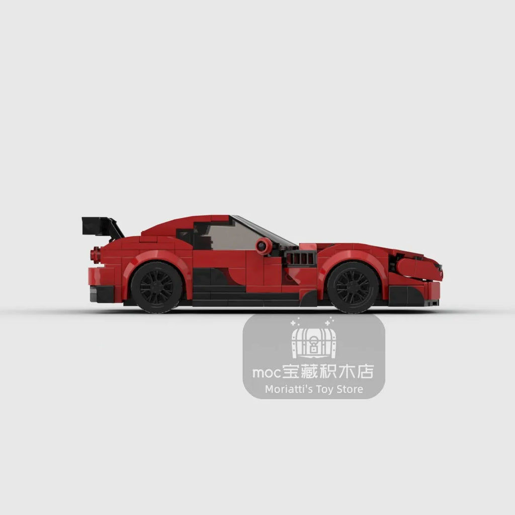 Ferraried 812 GTS V12 Building Blocks Brick Creative Garage Toys for Boys