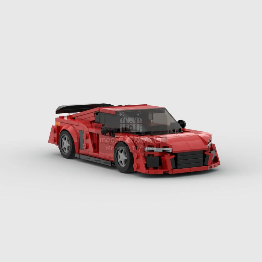 R8 412pcs racing Speed Champion Racer Building Blocks Brick Creative Garage Toys for Boys Gifts