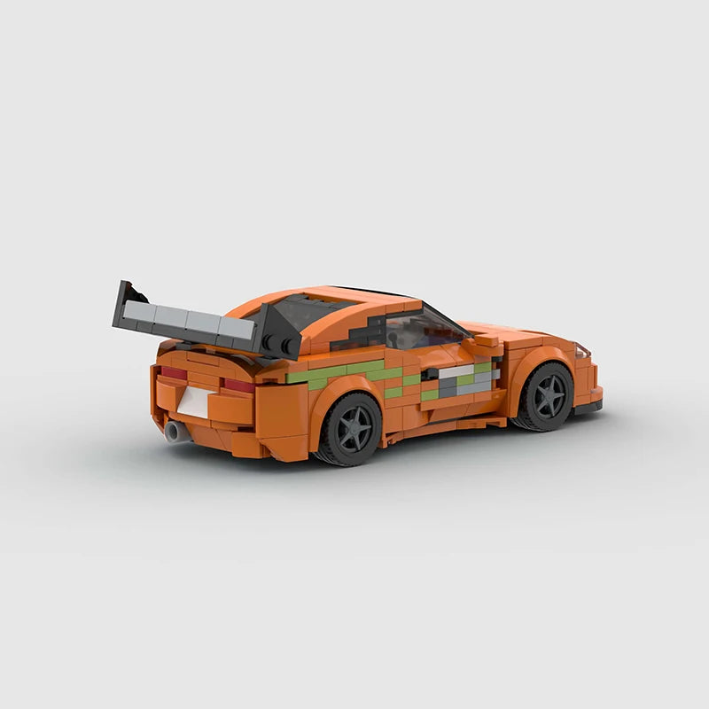 Fast & Furious MK4 Supra Building Blocks Brick