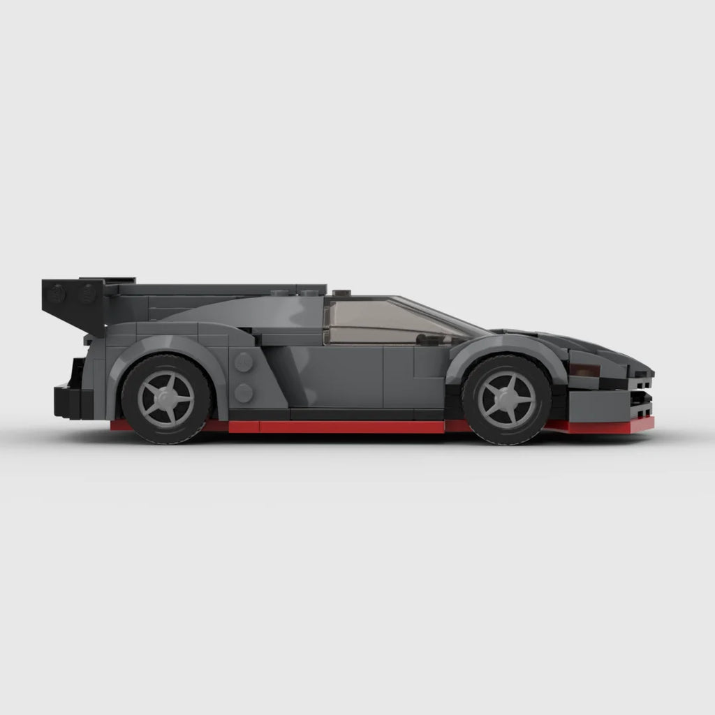 Lambo Poison racing sports car Vehicle Speed Champion Racer Building Blocks Brick Creative Garage Toys for Boys Gifts