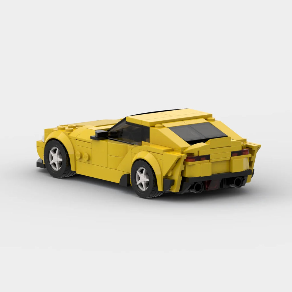 Supra GR racing sports car Vehicle Speed Champion Racer Building Blocks Brick Creative Garage Toys for Boys Gifts