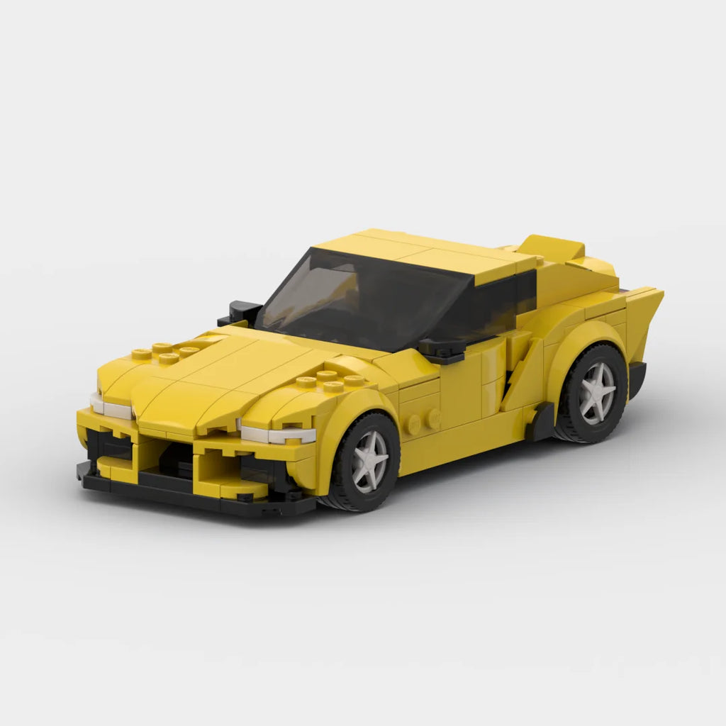 Supra GR racing sports car Vehicle Speed Champion Racer Building Blocks Brick Creative Garage Toys for Boys Gifts