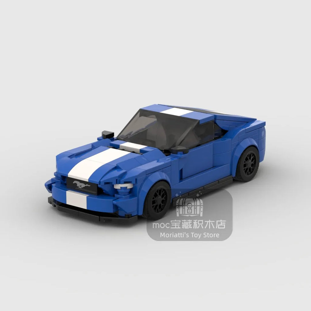 Ford Mustang Building Blocks Brick