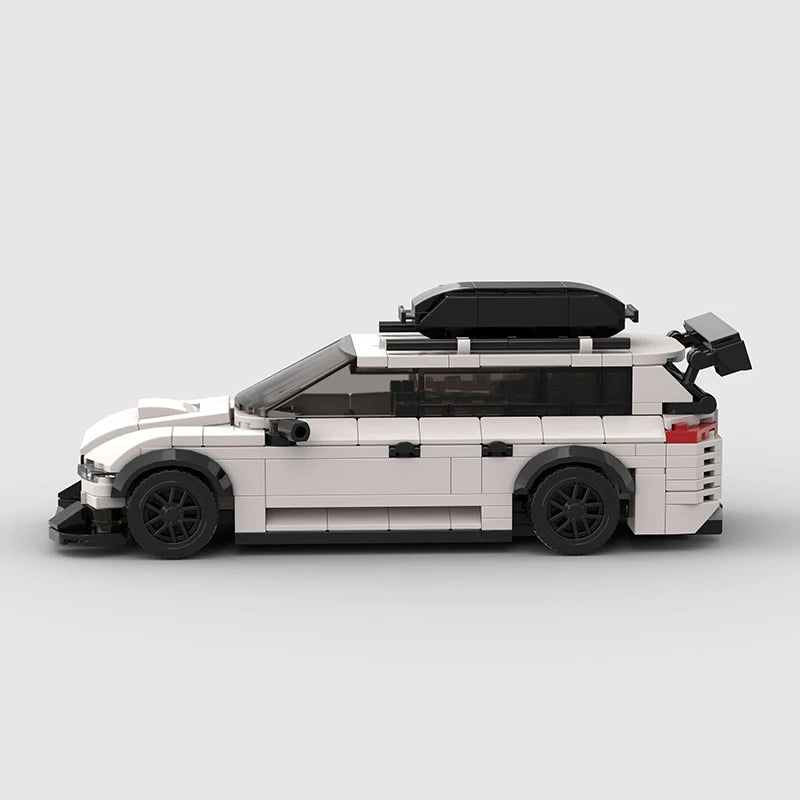 Skoda Octavia RS Estate Drift Building Blocks Brick