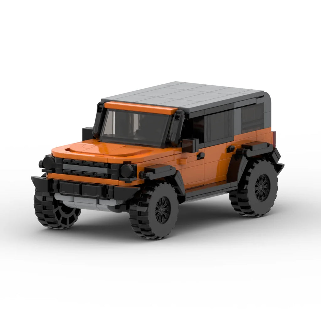 Fordham bronco racing sports car Vehicle Speed Champion Racer Building Blocks Brick Creative Garage Toys for Boys Gifts