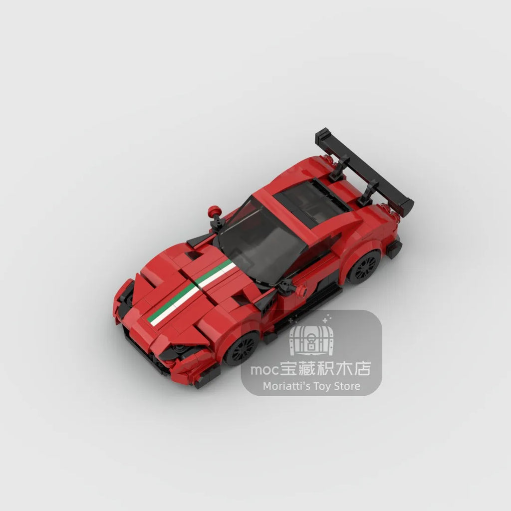 Ferraried 812 GTS V12 Building Blocks Brick Creative Garage Toys for Boys
