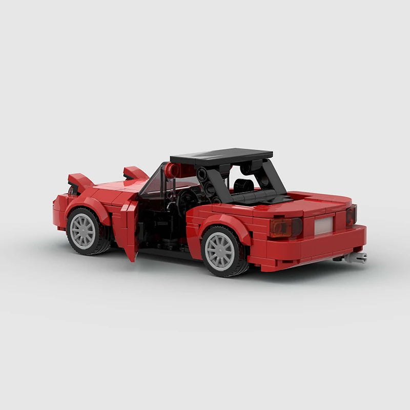 Mazda Mx-5 Miata NA  Building Blocks Brick