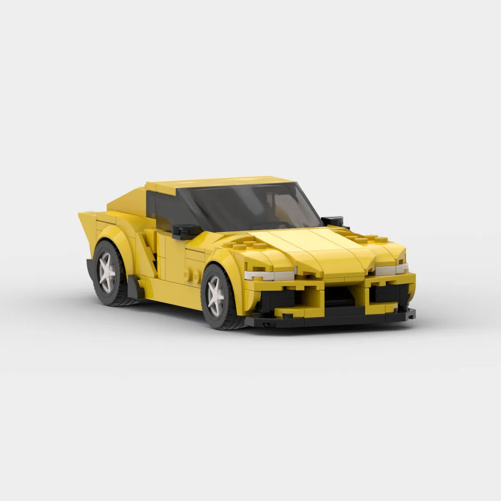 Supra GR racing sports car Vehicle Speed Champion Racer Building Blocks Brick Creative Garage Toys for Boys Gifts