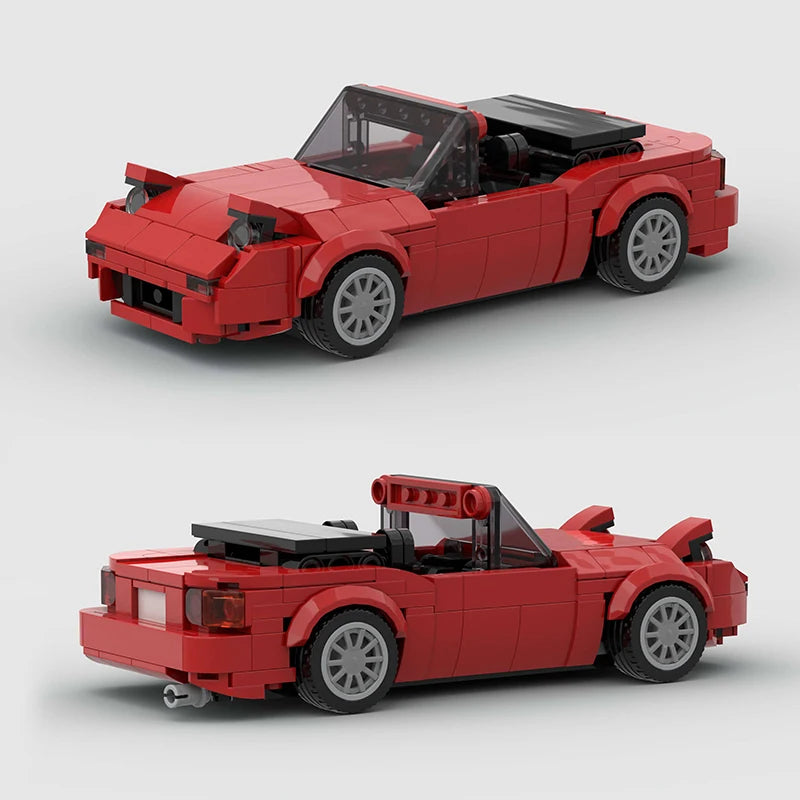 Mazda Mx-5 Miata NA  Building Blocks Brick