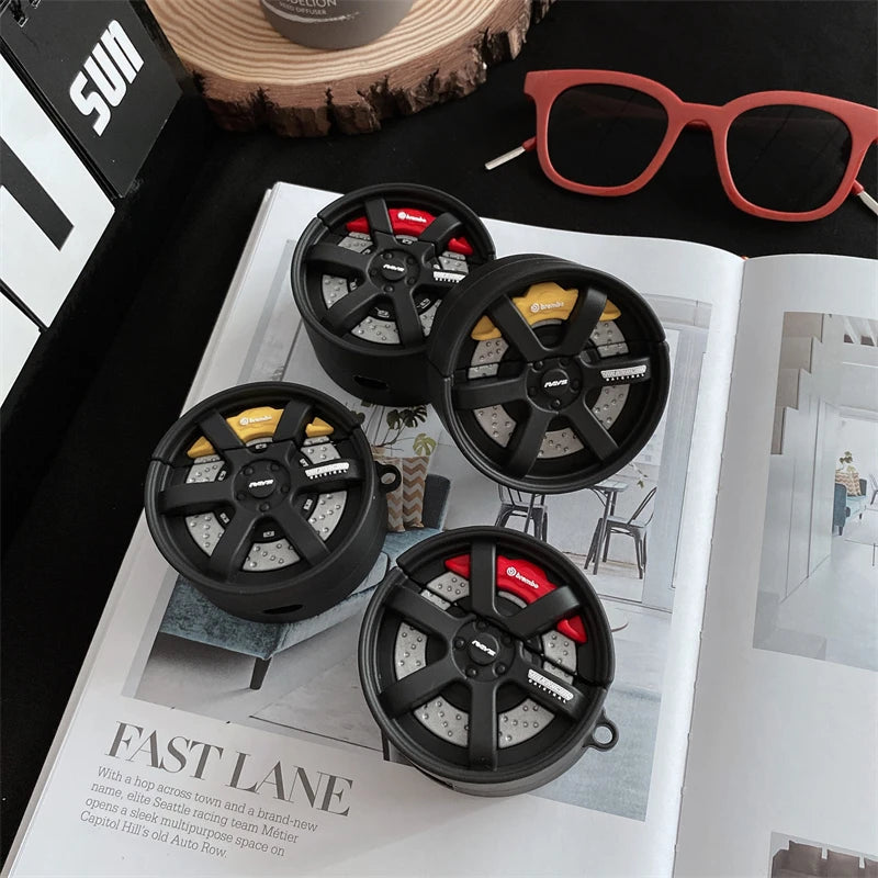 Carcasa de Airpods Rays Wheels