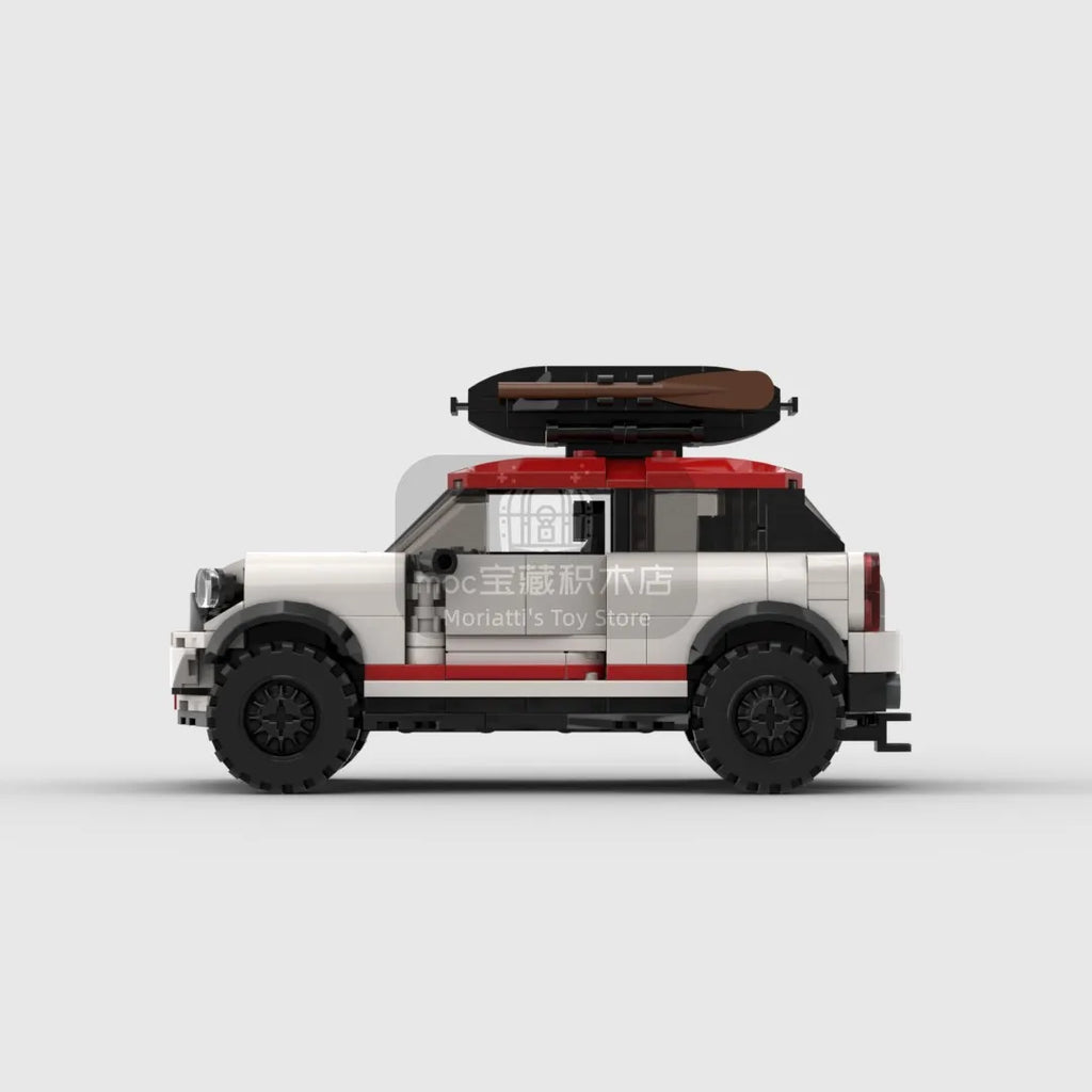 MINI Countrymanspeed JCW racing Speed Champion Racer Building Blocks Brick Creative Garage Toys for Boys Gifts