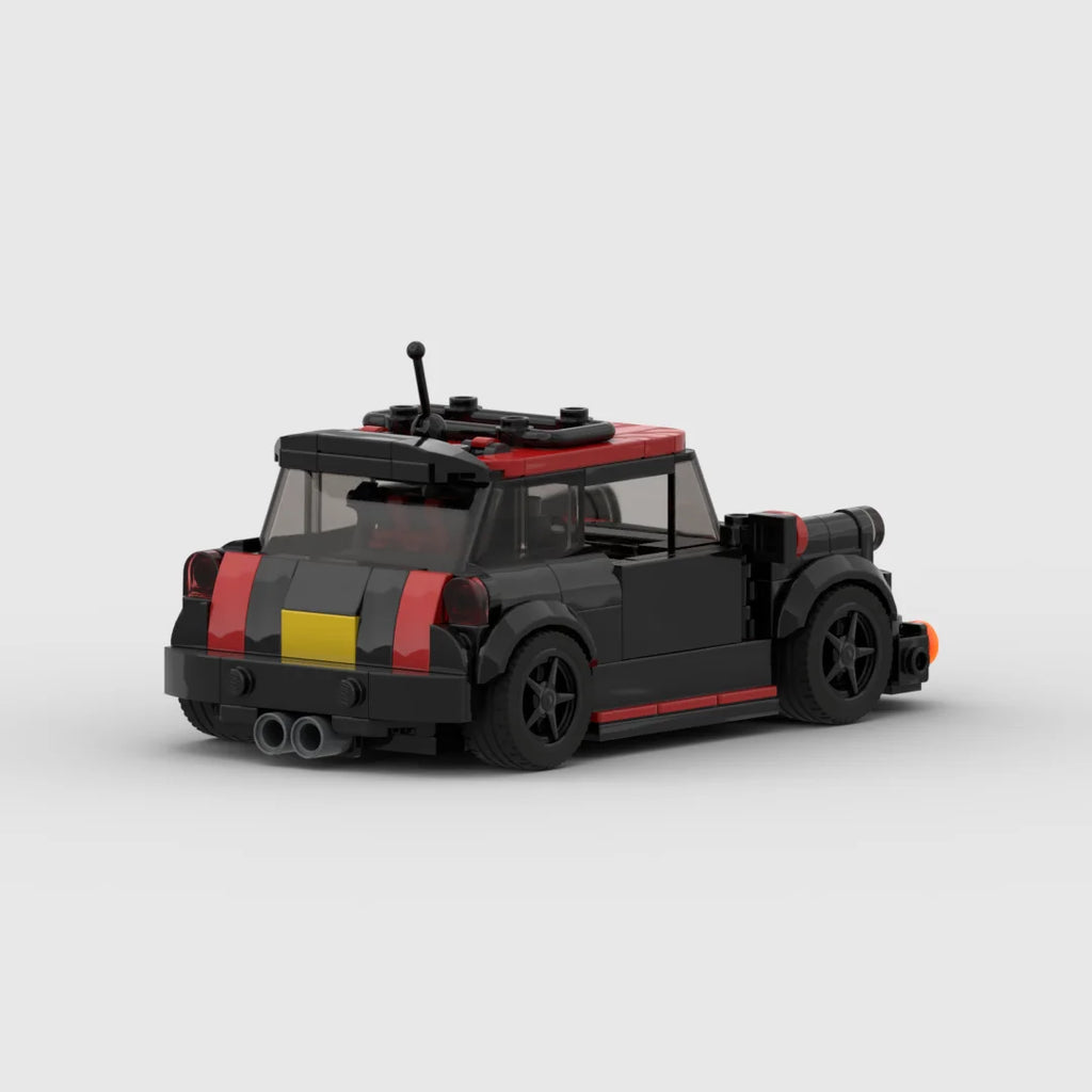 MINI JCW racing Speed Champion Racer Building Blocks Brick Creative Garage Toys for Boys Gifts