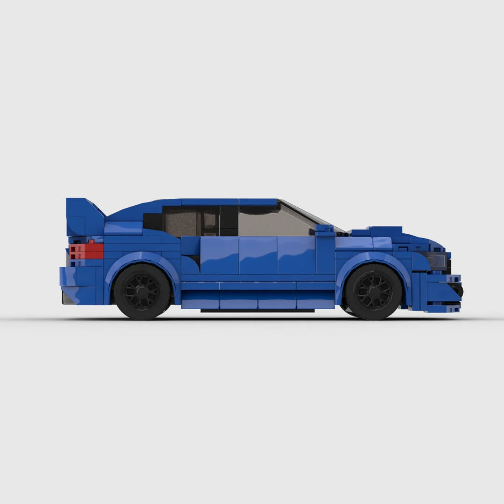 Speed Champion JDM STI  303pcs racing sports car Vehicle  Racer Building Blocks Brick Creative Garage Toys for Boys