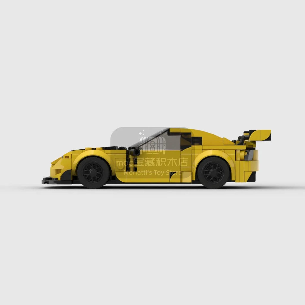 mazda RX7 FD3S/FD/FC racing sports car Vehicle Speed Champion Racer Building Blocks Brick Creative Garage Toys for Boys