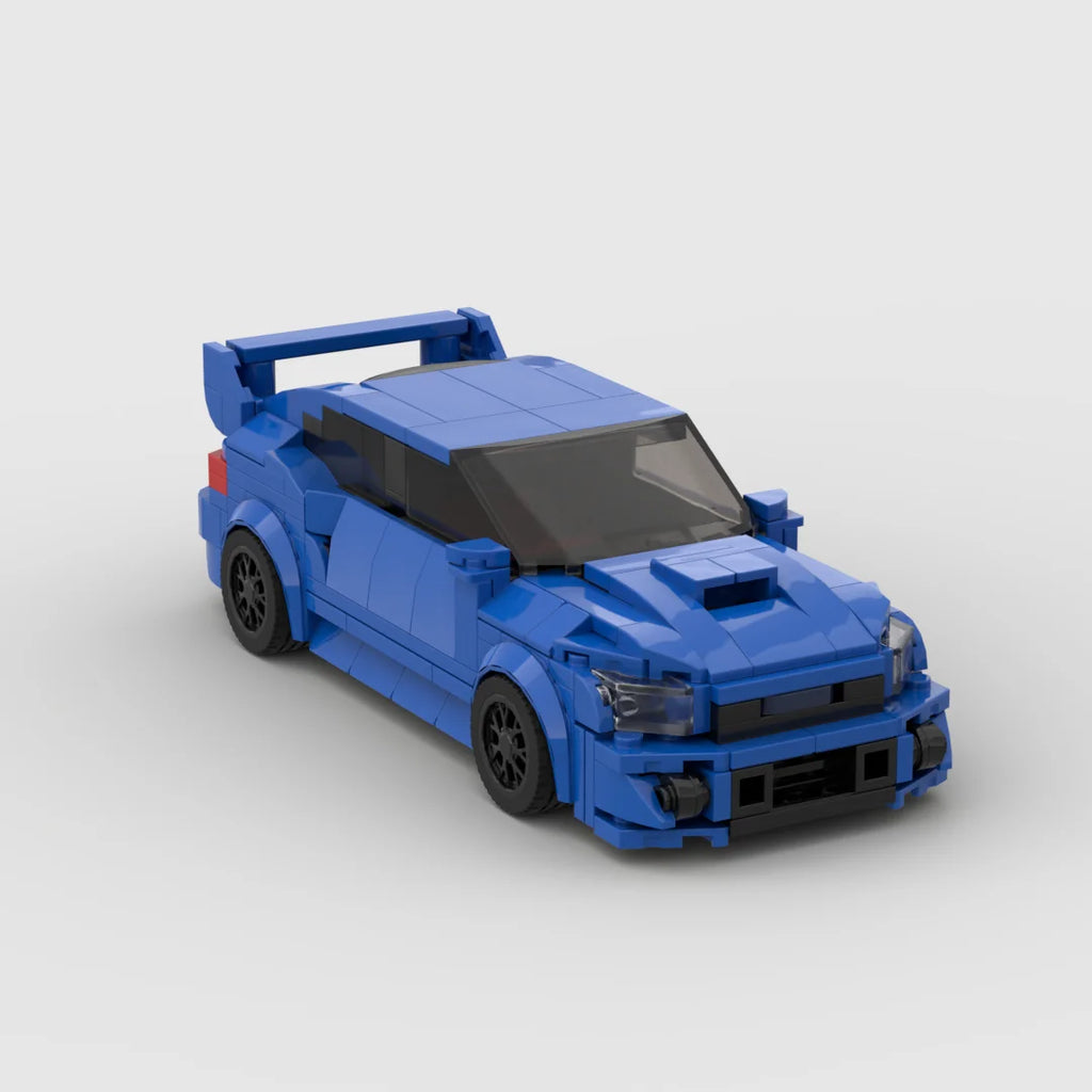 Speed Champion JDM STI  303pcs racing sports car Vehicle  Racer Building Blocks Brick Creative Garage Toys for Boys