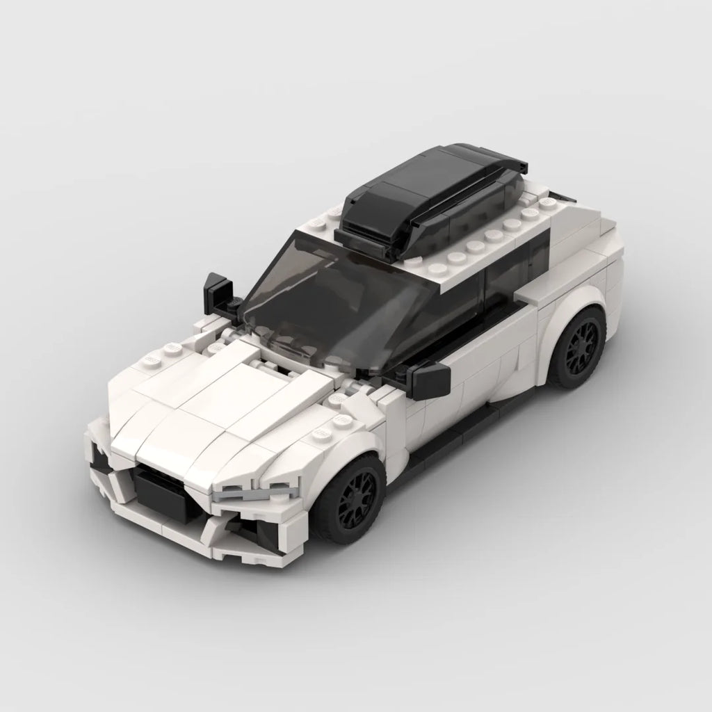 RS6 racing sports car Vehicle Speed Champion Racer Building Blocks Brick Creative Garage Toys for Boys Gifts
