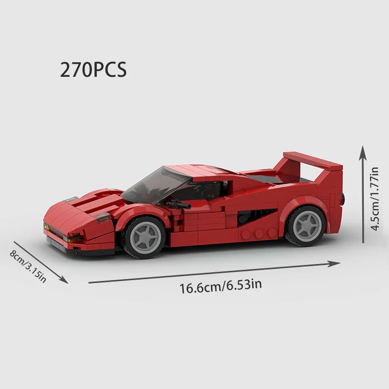 Ferrari F50 Building Blocks Brick