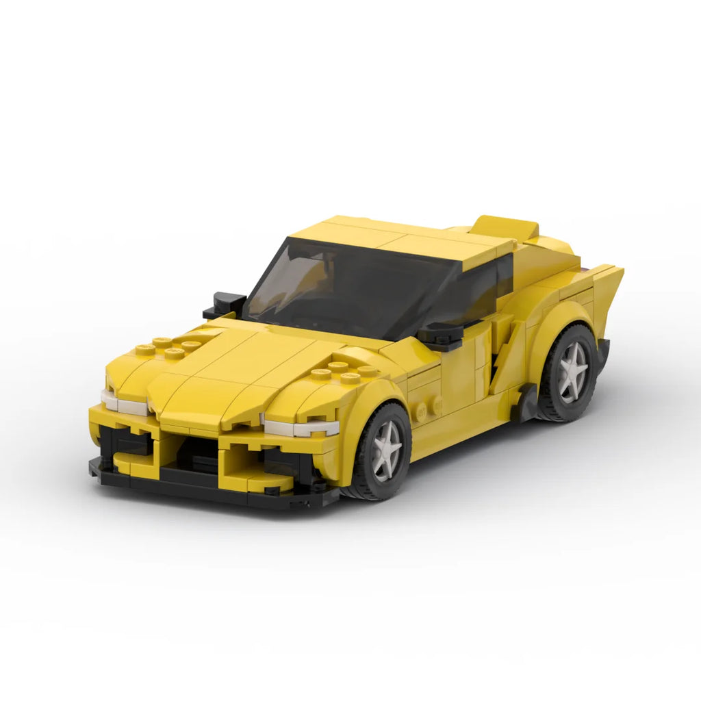 Supra GR racing sports car Vehicle Speed Champion Racer Building Blocks Brick Creative Garage Toys for Boys Gifts