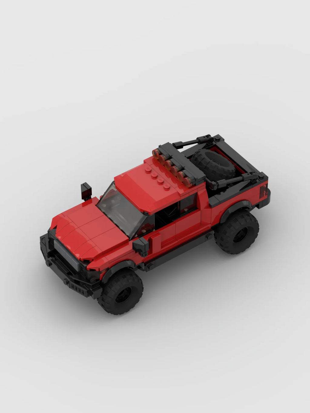 Building Block Raptor F150 Off road Adventure Car Decoration Super Sports Car Creative Garage Boy Toy Gift ﻿