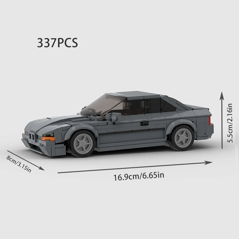 BMW 850CSi Building Blocks Brick