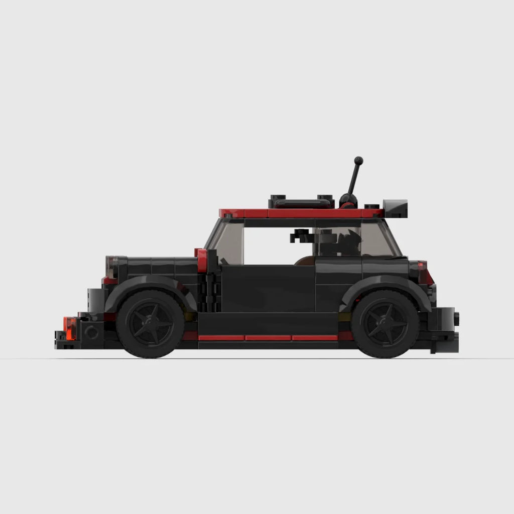 MINI JCW racing Speed Champion Racer Building Blocks Brick Creative Garage Toys for Boys Gifts