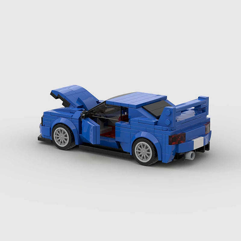Subaru WRX STI B22 Building Blocks Brick