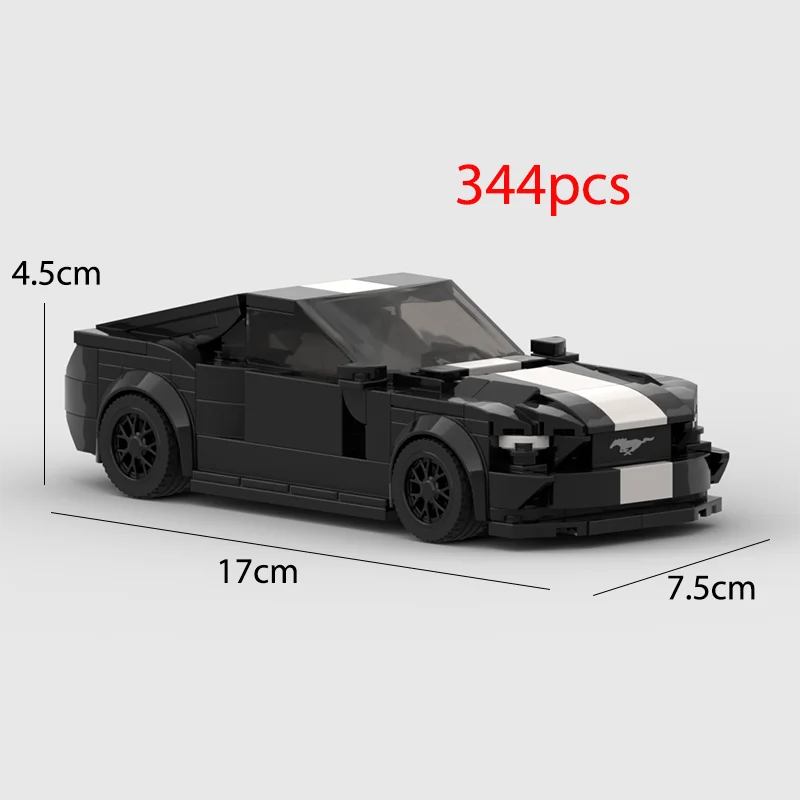 Ford Mustang Building Blocks Brick