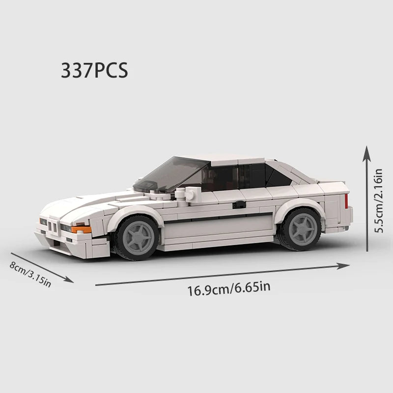 BMW 850CSi Building Blocks Brick