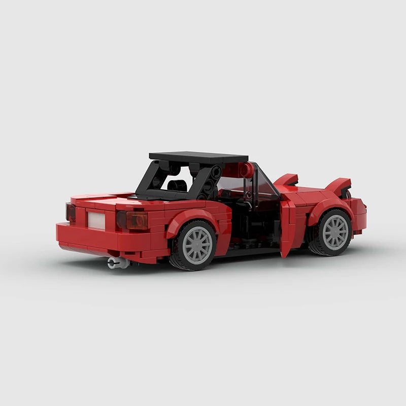 Mazda Mx-5 Miata NA  Building Blocks Brick