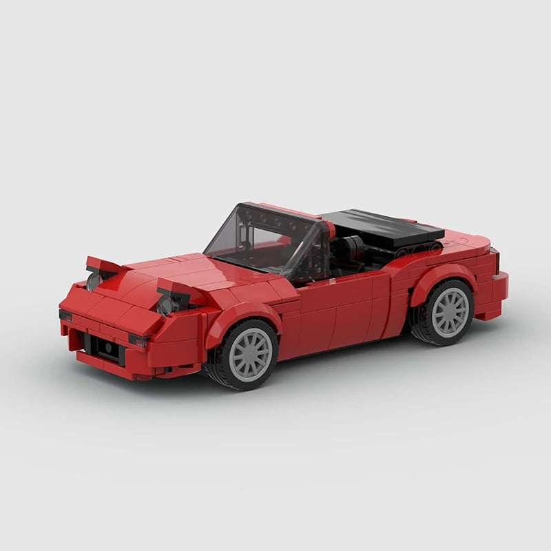 Mazda Mx-5 Miata NA  Building Blocks Brick