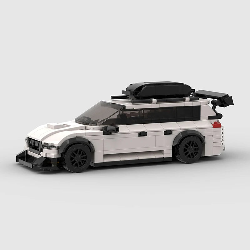 Skoda Octavia RS Estate Drift Building Blocks Brick