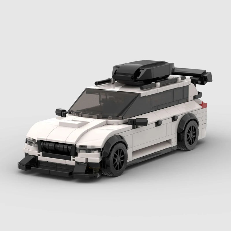 Skoda Octavia RS Estate Drift Building Blocks Brick