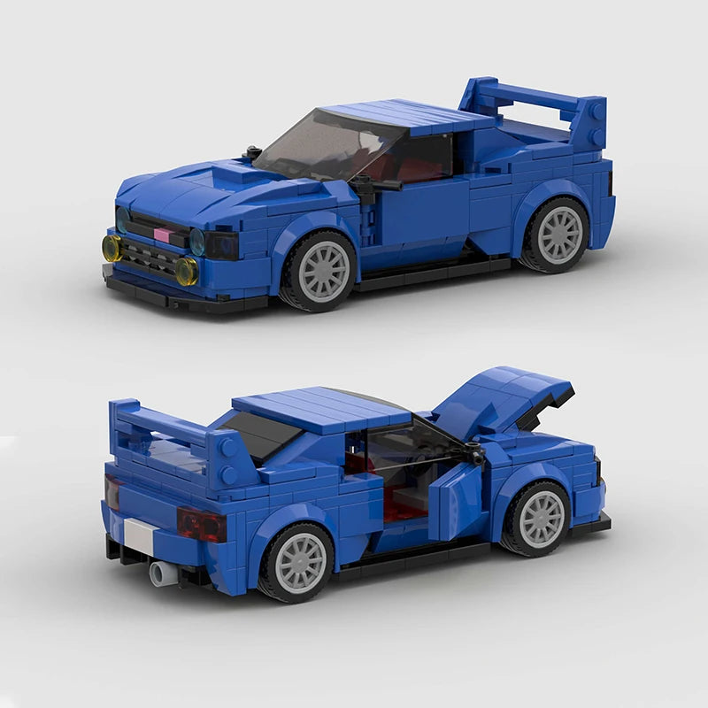 Subaru WRX STI B22 Building Blocks Brick