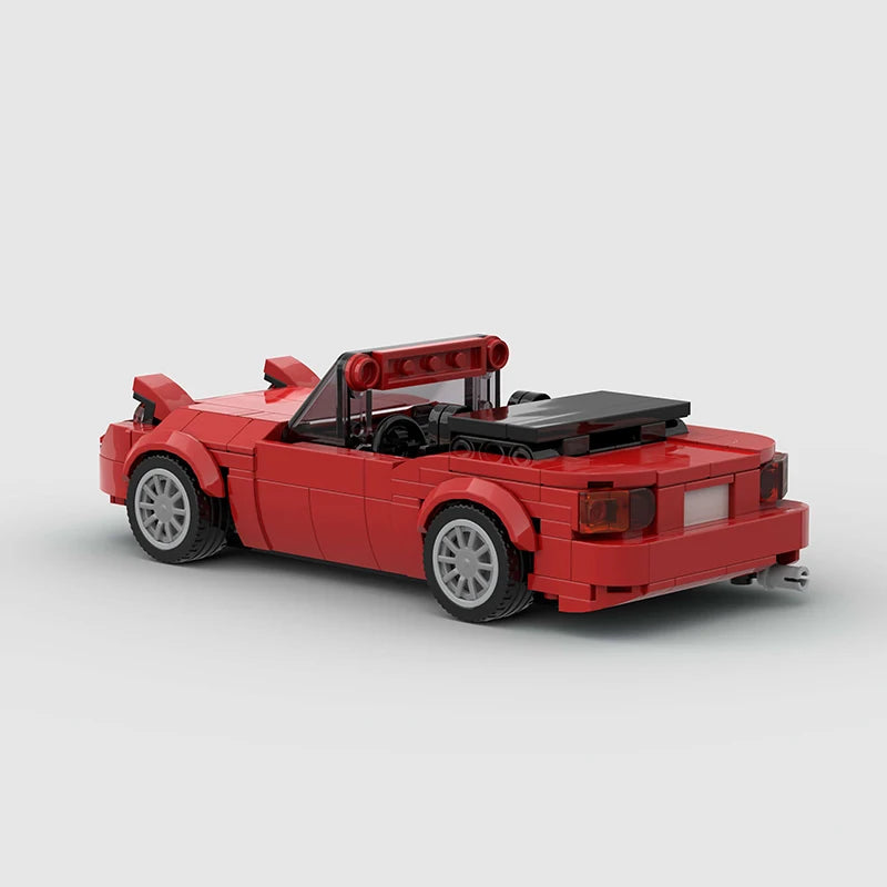Mazda Mx-5 Miata NA  Building Blocks Brick