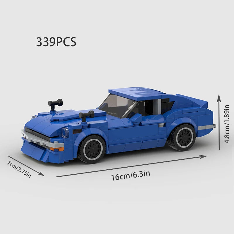 Nissan Fairlady 280z Building Blocks Brick