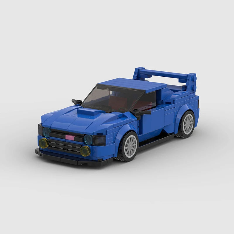Subaru WRX STI B22 Building Blocks Brick